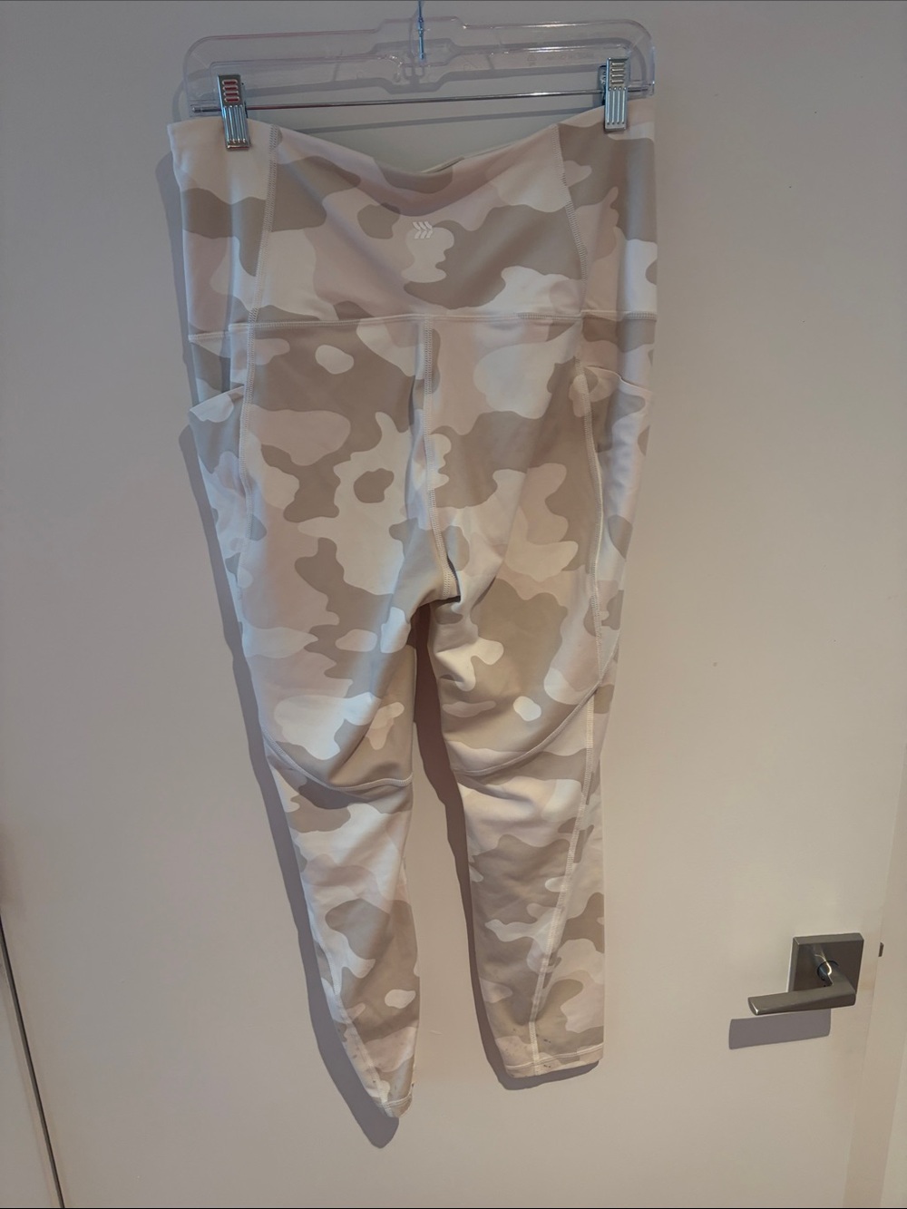 all in motion Beige Camo High-Waist Leggings and Matching Crop Top Set - Picture 5 of 12